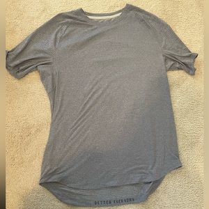 License to train short sleeve shirt light blue XL